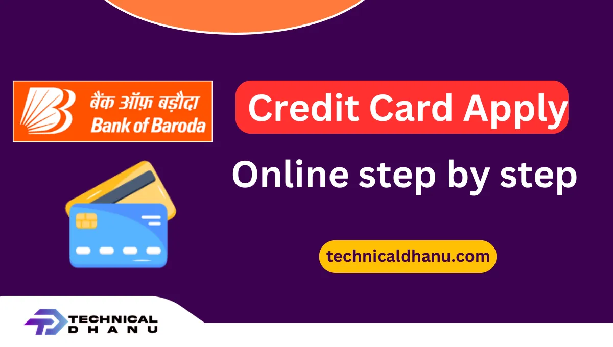BoB Credit Card Apply Online Process